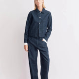 ARMEDANGELS - HERRINGBONE Jeansjacke • rinse - Jacke - ROSA ECK