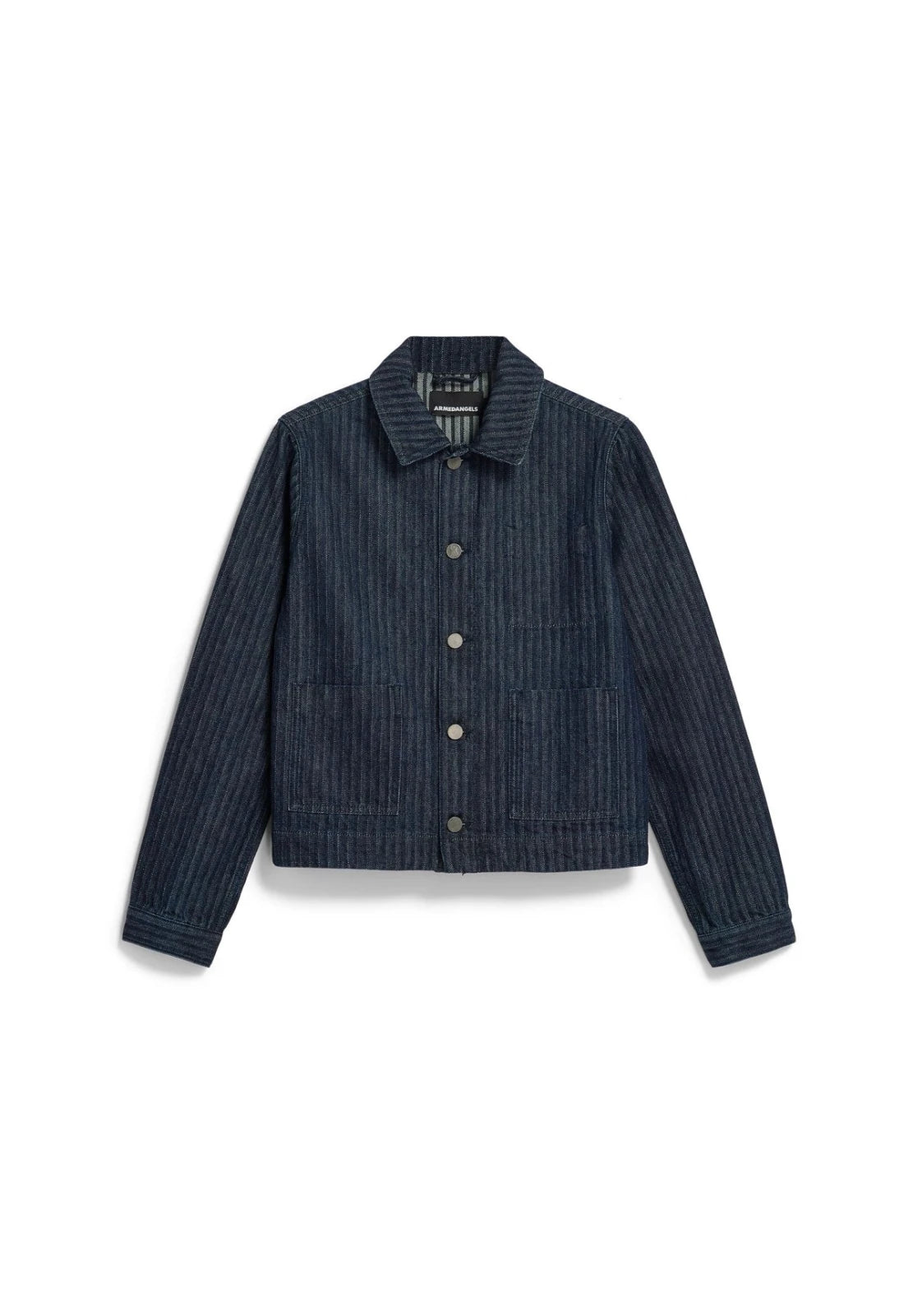 ARMEDANGELS - HERRINGBONE Jeansjacke • rinse - Jacke - ROSA ECK