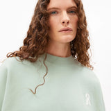 ARMEDANGELS - ICONIC Å ALIZAA Pullover • foam - ROSA ECK