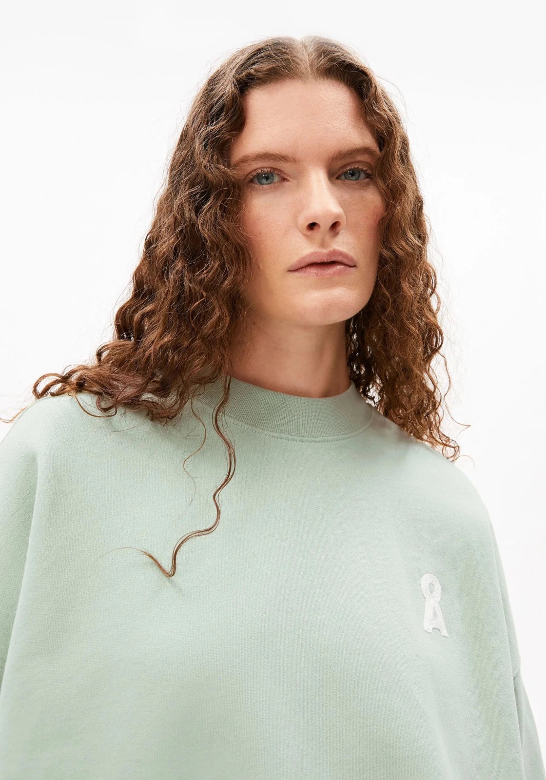 ARMEDANGELS - ICONIC Å ALIZAA Pullover • foam - ROSA ECK