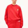 ARMEDANGELS - ICONIC Å ALIZAA Pullover • mars red - T-Shirt - ROSA ECK
