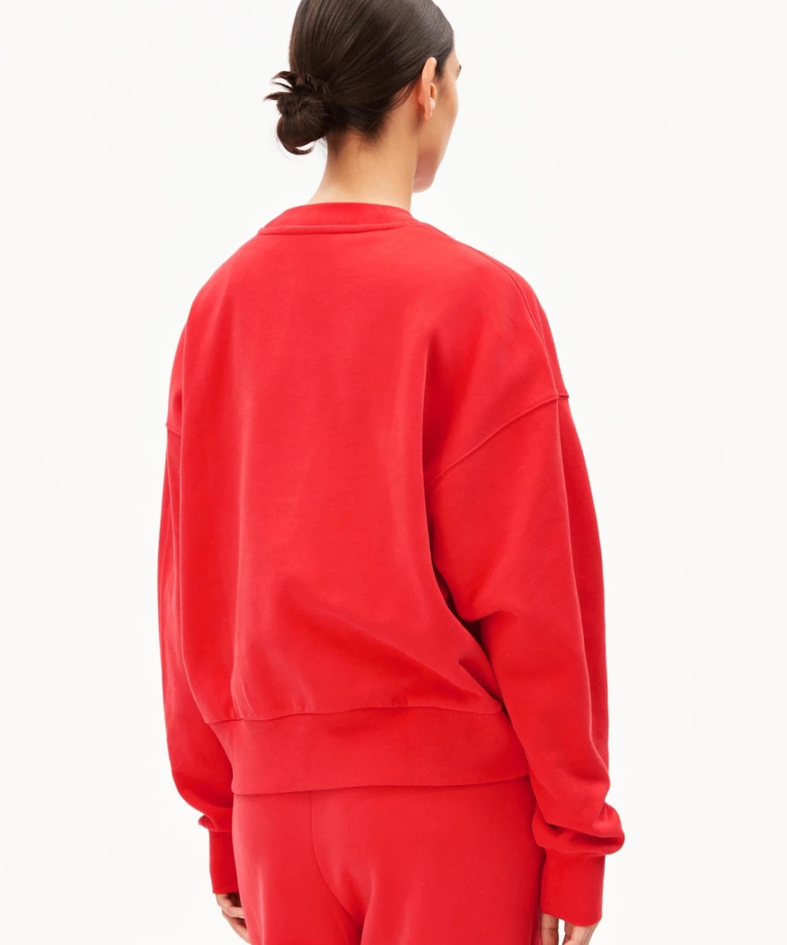 ARMEDANGELS - ICONIC Å ALIZAA Pullover • mars red - T-Shirt - ROSA ECK