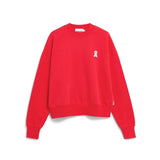 ARMEDANGELS - ICONIC Å ALIZAA Pullover • mars red - T-Shirt - ROSA ECK