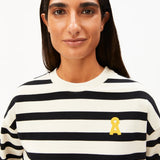 ARMEDANGELS - ICONIC Å FRANKAA BOLD Pullover • undyed - black - T-Shirt - ROSA ECK