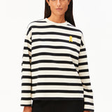 ARMEDANGELS - ICONIC Å FRANKAA BOLD Pullover • undyed - black - T-Shirt - ROSA ECK