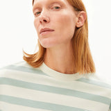 ARMEDANGELS - ICONIC Å FRANKAA BOLD T-Shirt • undyed - foam - T-Shirt - ROSA ECK