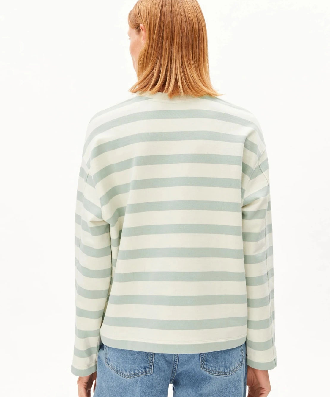 ARMEDANGELS - ICONIC Å FRANKAA BOLD T-Shirt • undyed - foam - T-Shirt - ROSA ECK