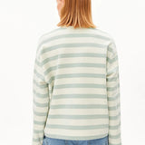 ARMEDANGELS - ICONIC Å FRANKAA BOLD T-Shirt • undyed - foam - T-Shirt - ROSA ECK