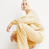 ARMEDANGELS - ICONIC Å ALIZAA Pullover • golden hay - ROSA ECK