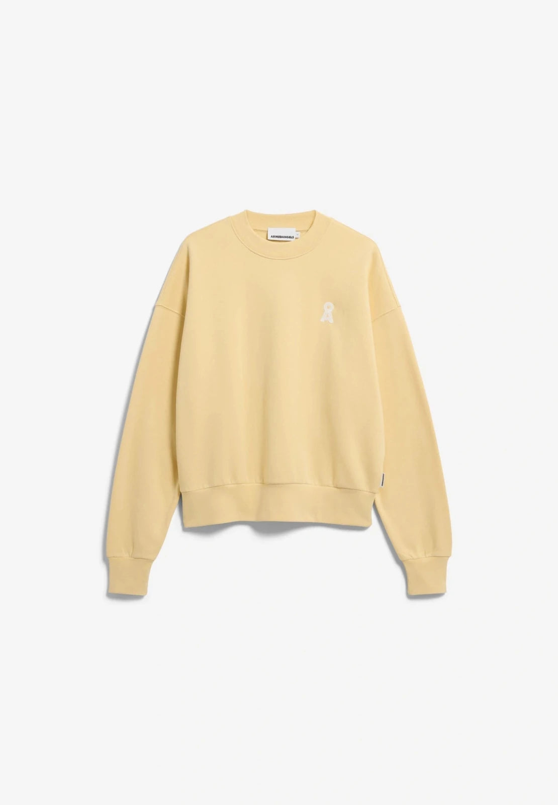 ARMEDANGELS - ICONIC Å ALIZAA Pullover • golden hay - ROSA ECK
