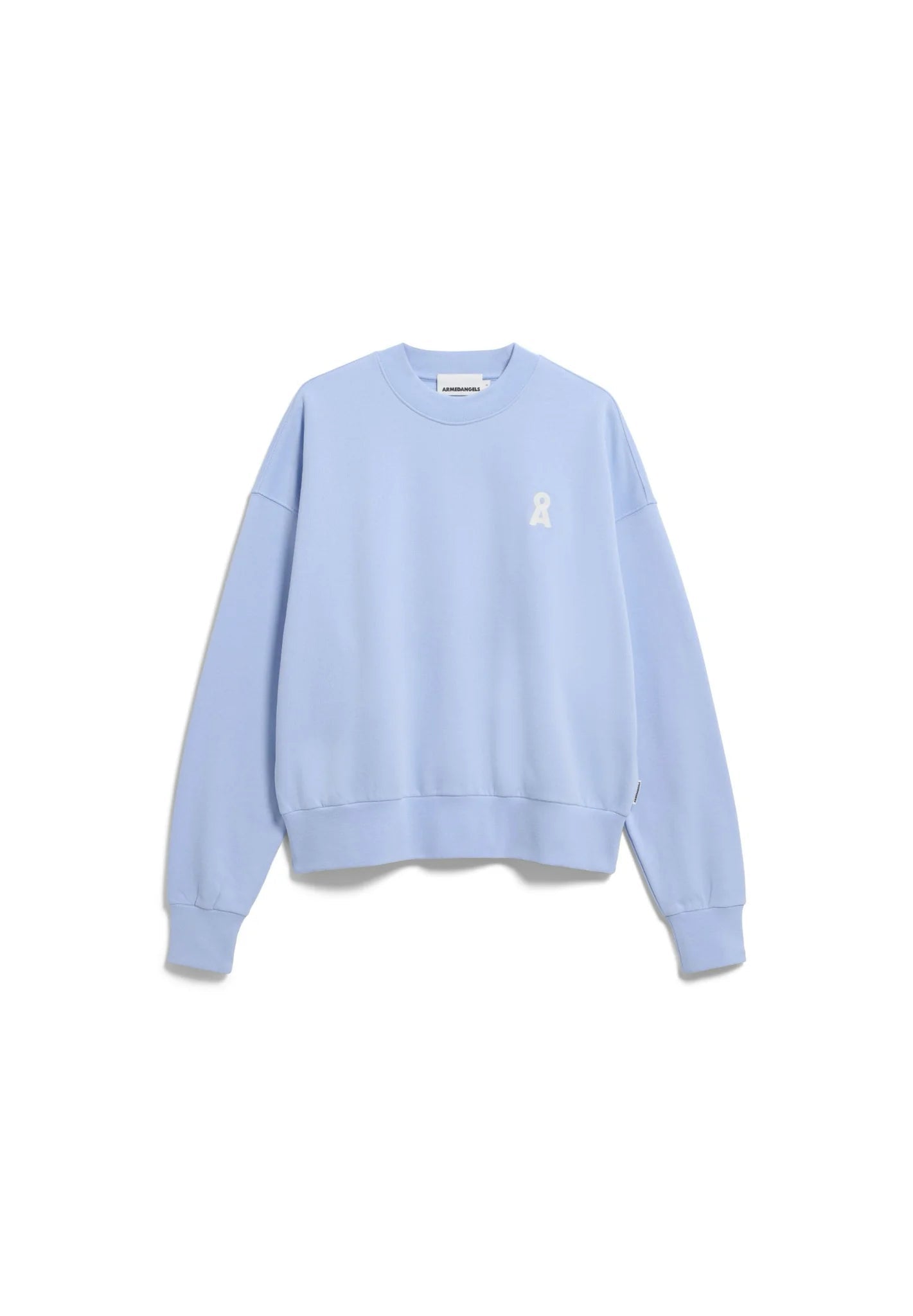 ARMEDANGELS - ICONIC Å ALIZAA Pullover • soft blue - ROSA ECK