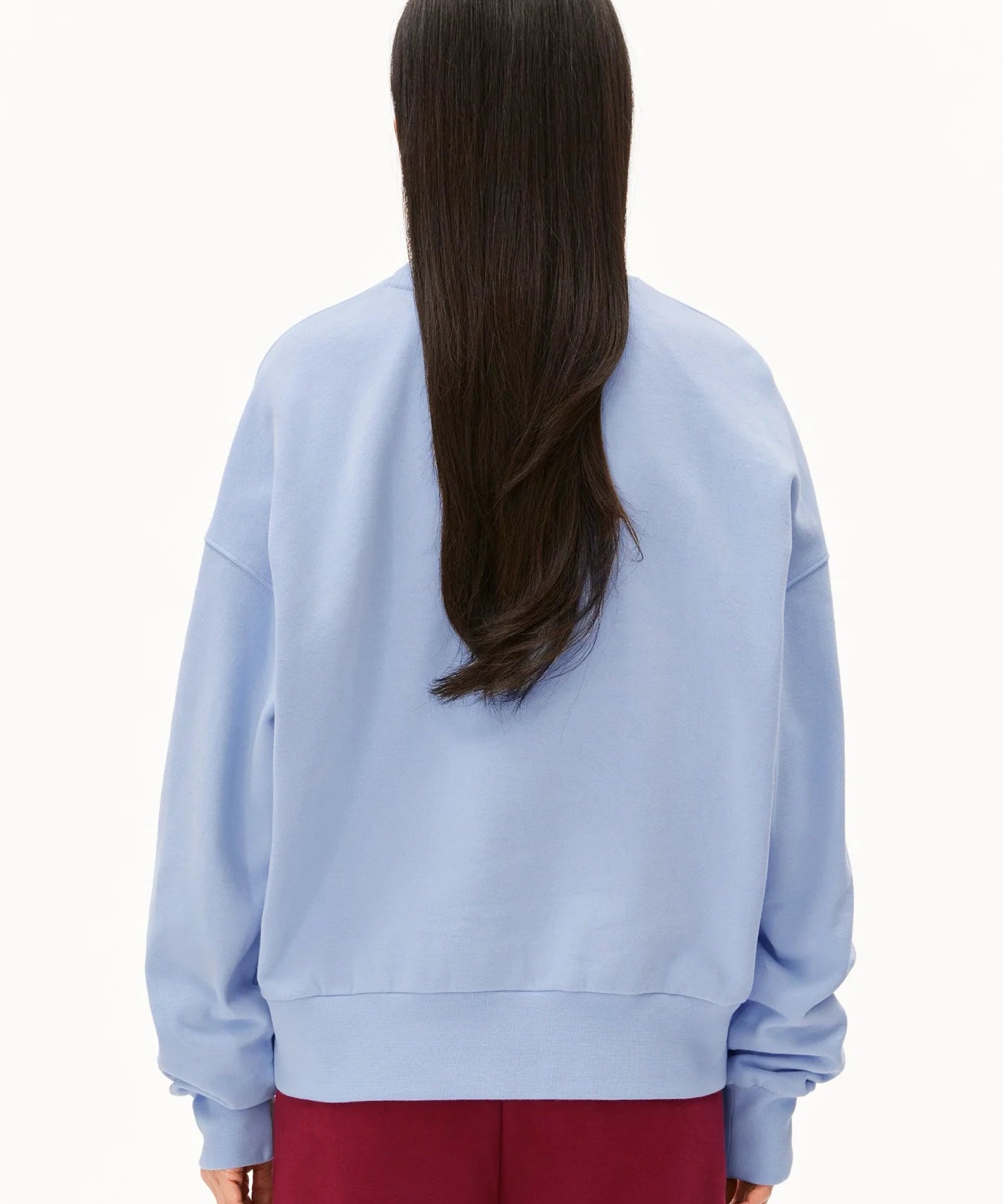 ARMEDANGELS - ICONIC Å ALIZAA Pullover • soft blue - ROSA ECK