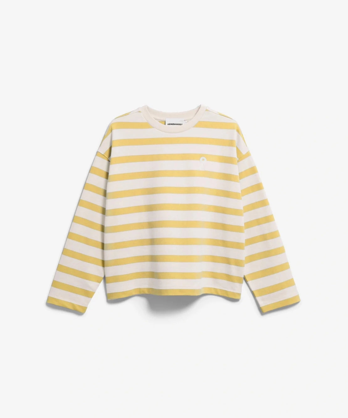 ARMEDANGELS - ICONIC Å FRANKAA BOLD Pullover • undyed-golden hay - ROSA ECK
