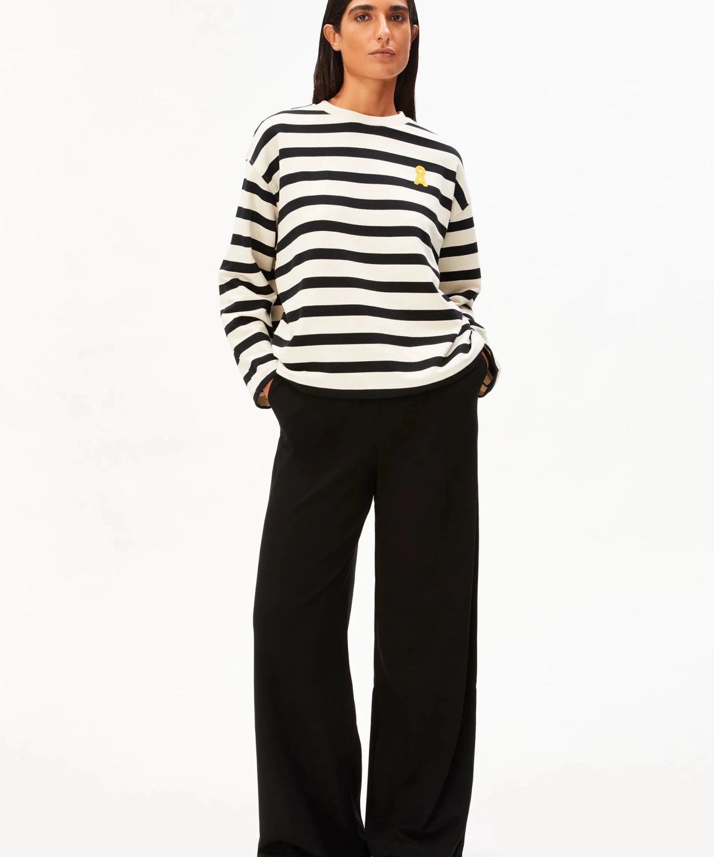 ARMEDANGELS - ICONIC Å FRANKAA BOLD Pullover • undyed-soft blue - ROSA ECK