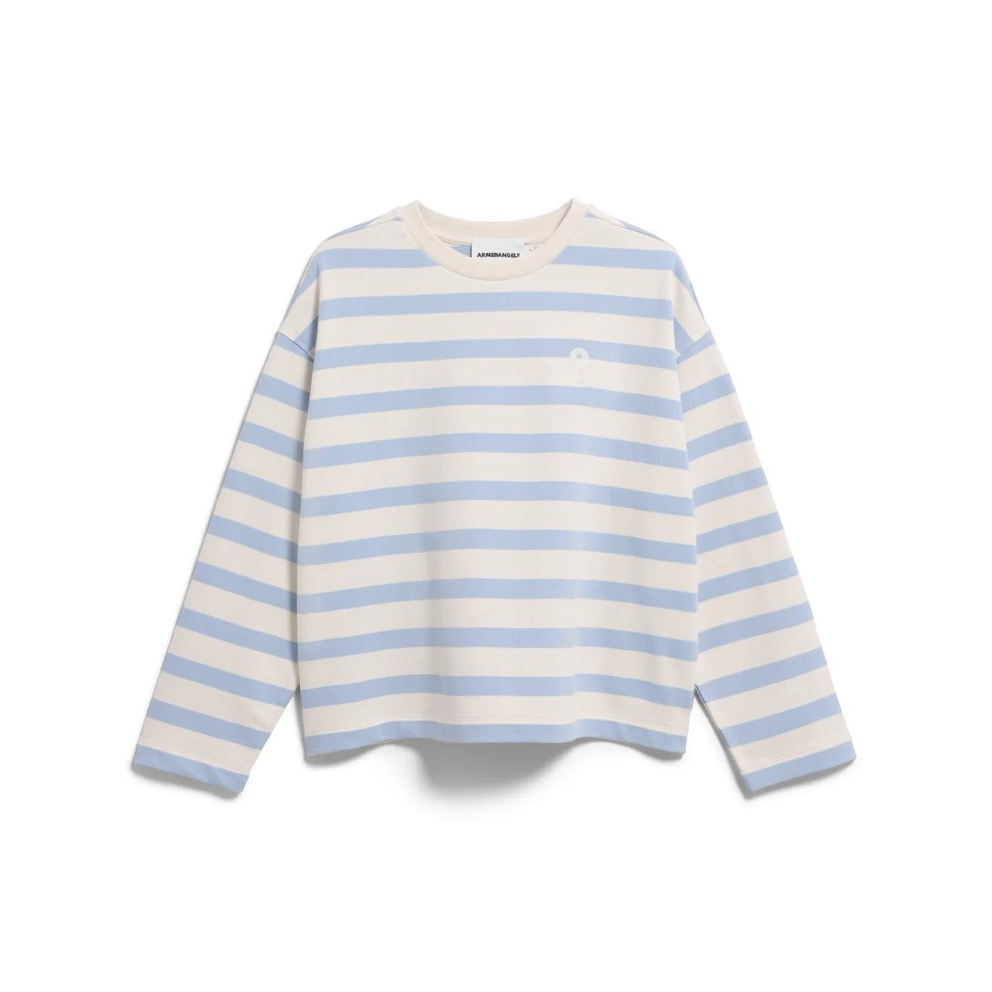 ARMEDANGELS - ICONIC Å FRANKAA BOLD Pullover • undyed-soft blue - ROSA ECK