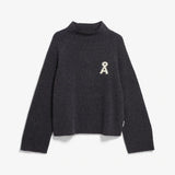 ARMEDANGELS - ICONIC Å MONALAA BOUCLÉ Strickpullover • steel melange-oatmilk - ROSA ECK