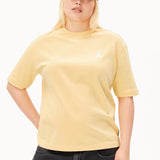 ARMEDANGELS - ICONIC Å TARJAA T-Shirt • golden hay - ROSA ECK