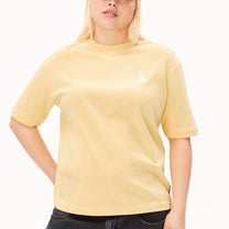 ARMEDANGELS - ICONIC Å TARJAA T-Shirt • golden hay - ROSA ECK