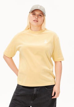 ARMEDANGELS - ICONIC Å TARJAA T-Shirt • golden hay - ROSA ECK