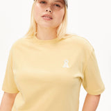 ARMEDANGELS - ICONIC Å TARJAA T-Shirt • golden hay - ROSA ECK