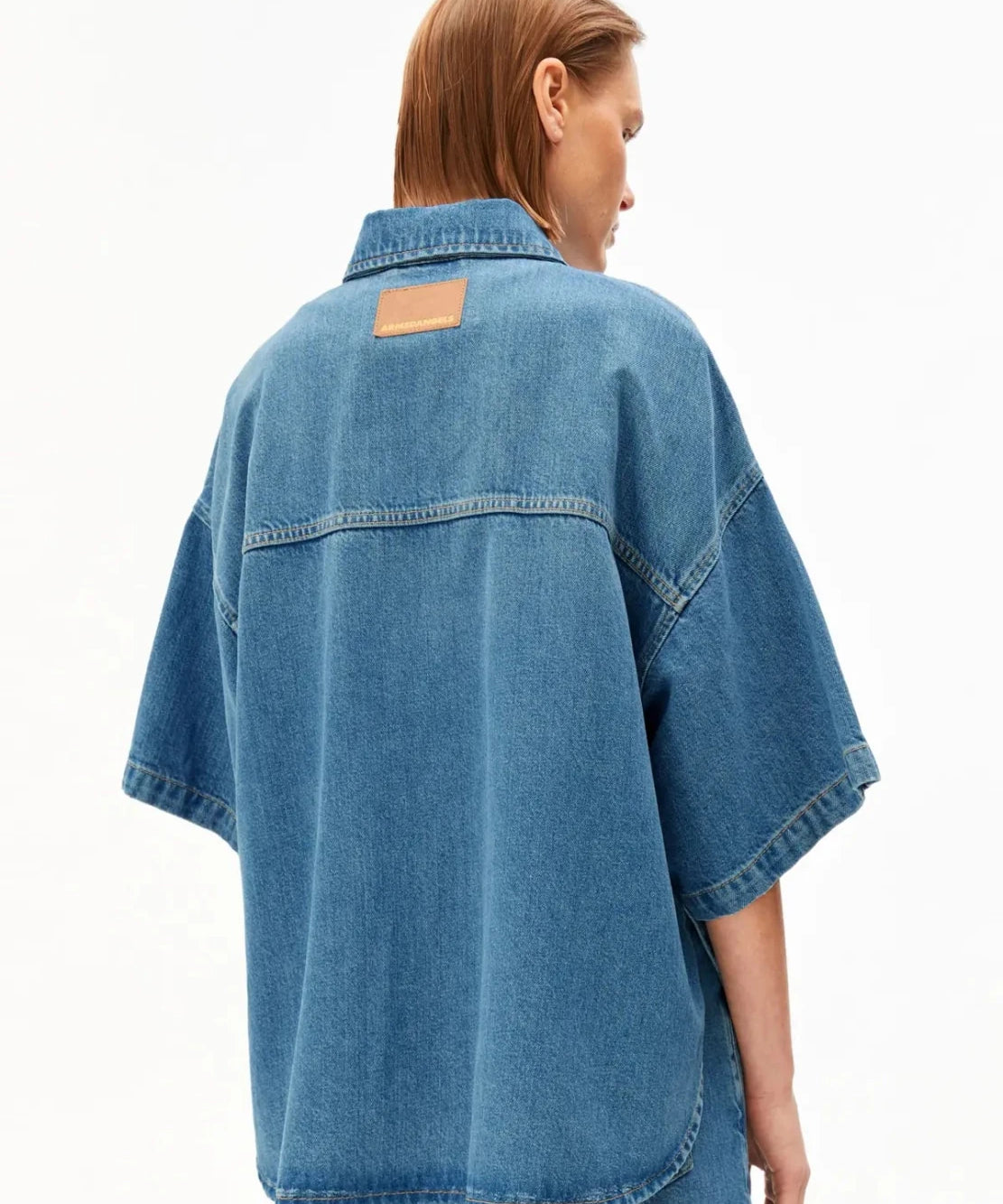 ARMEDANGELS - Jeans Overshirt • laguna - ROSA ECK