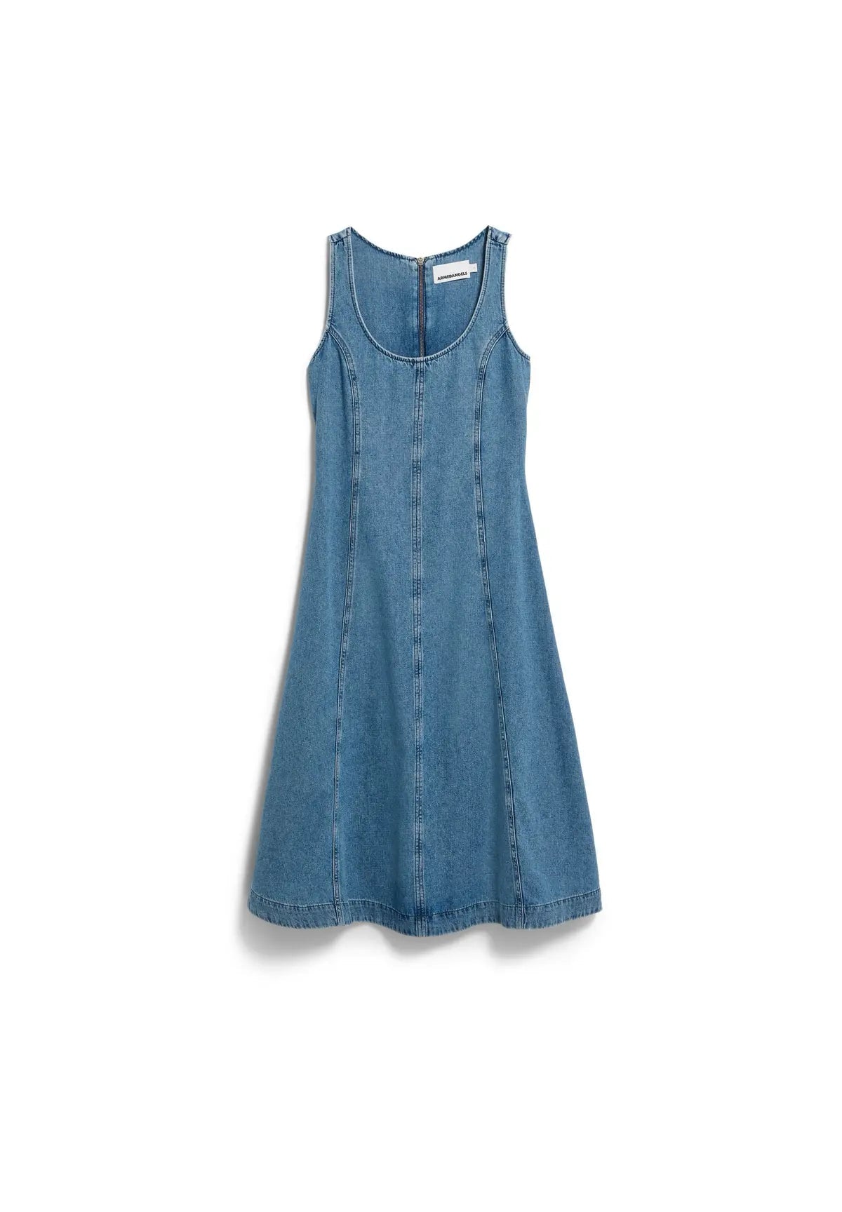 ARMEDANGELS - Jeanskleid in Midilänge • muscari - ROSA ECK