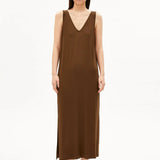 ARMEDANGELS - Jersey Midi Kleid • dried palm - ROSA ECK