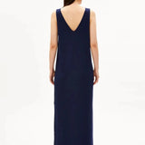 ARMEDANGELS - Jersey Midi Kleid • tinted navy - ROSA ECK