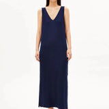 ARMEDANGELS - Jersey Midi Kleid • tinted navy - ROSA ECK