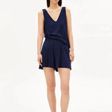 ARMEDANGELS - Jersey Shorts im Relaxed Fit • tinted navy - ROSA ECK
