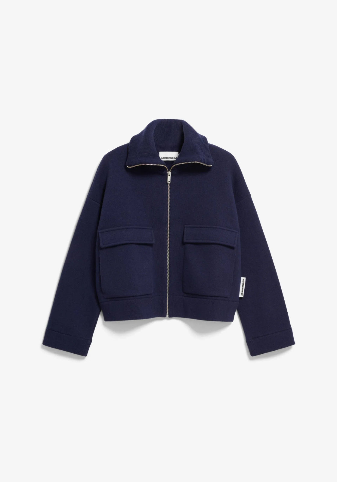ARMEDANGELS - JOANIAAS Strickjacke • Tinted Navy - Pullover - ROSA ECK