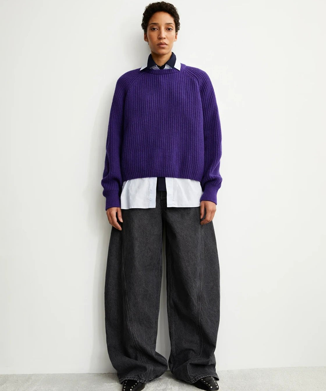 ARMEDANGELS - KAAGI Pullover • indigo lilac - Pullover - ROSA ECK