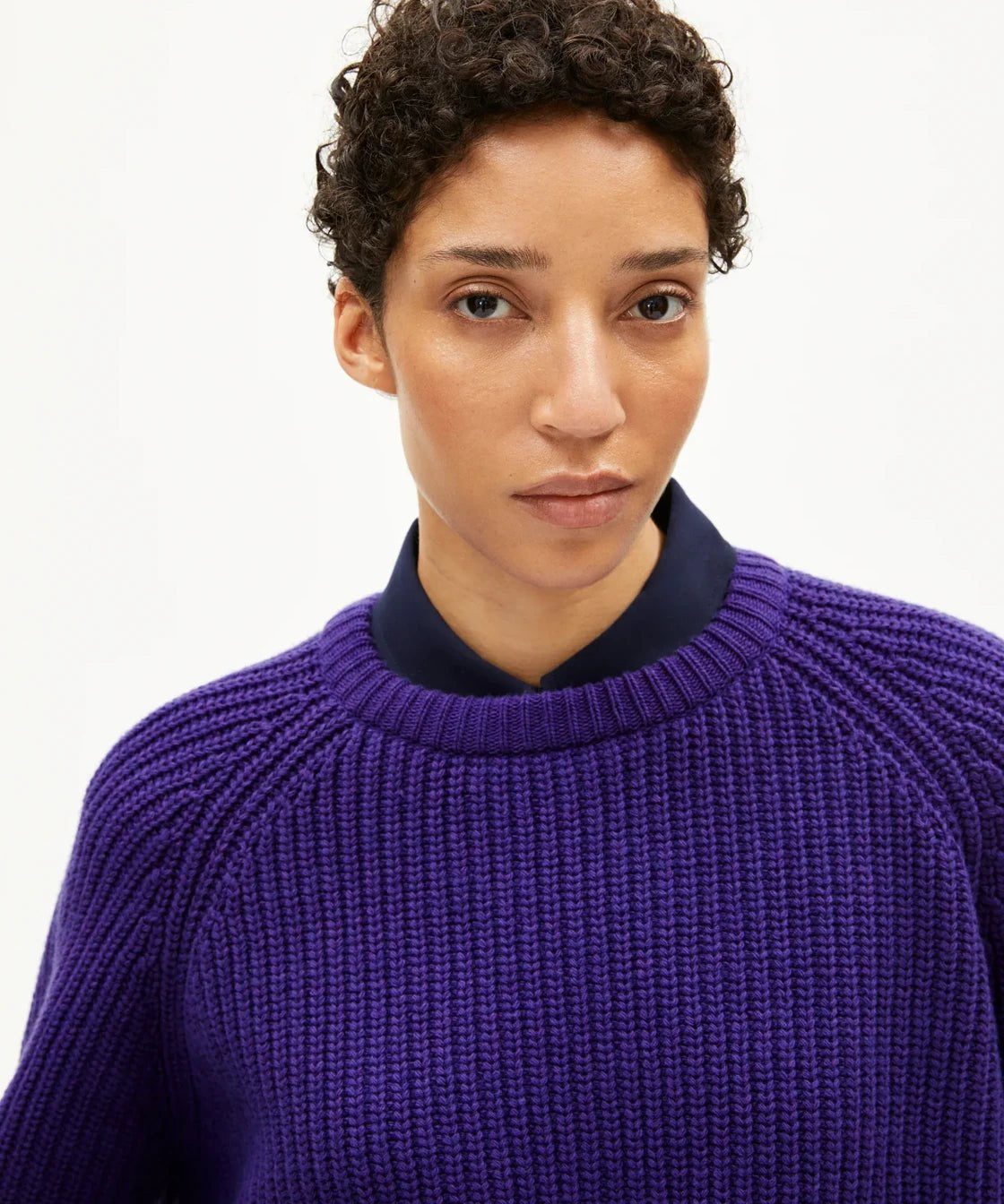 ARMEDANGELS - KAAGI Pullover • indigo lilac - Pullover - ROSA ECK