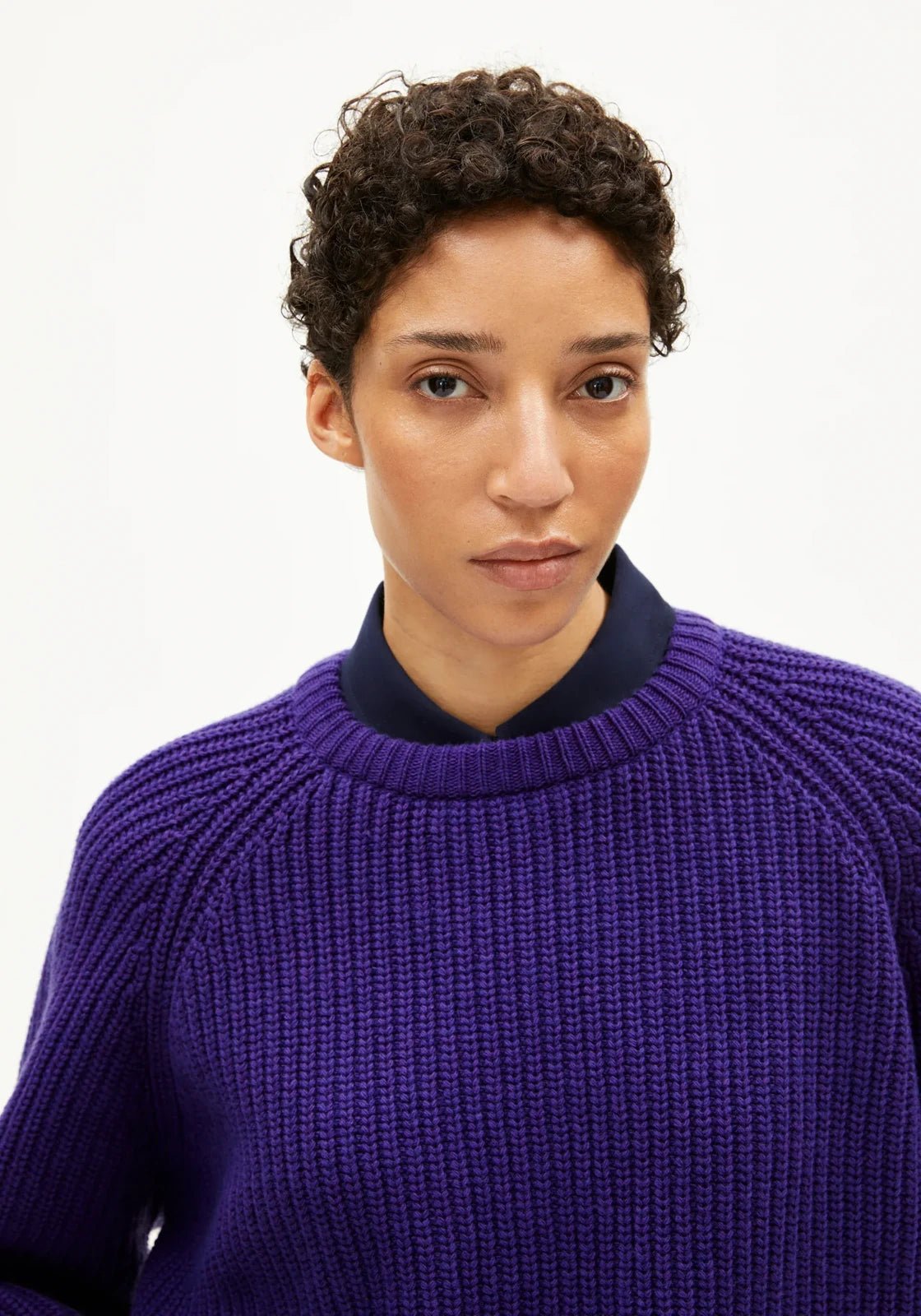 ARMEDANGELS - KAAGI Pullover • indigo lilac - Pullover - ROSA ECK