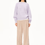KAAGI Rippstrick-Pullover • moonlit lilac