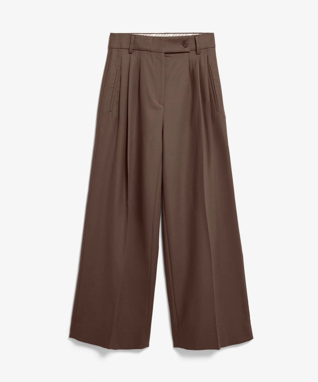 ARMEDANGELS - KAAYUA Wide-Leg-Hose • claystone - ROSA ECK