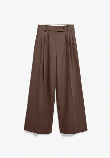 ARMEDANGELS - KAAYUA Wide-Leg-Hose • claystone - ROSA ECK