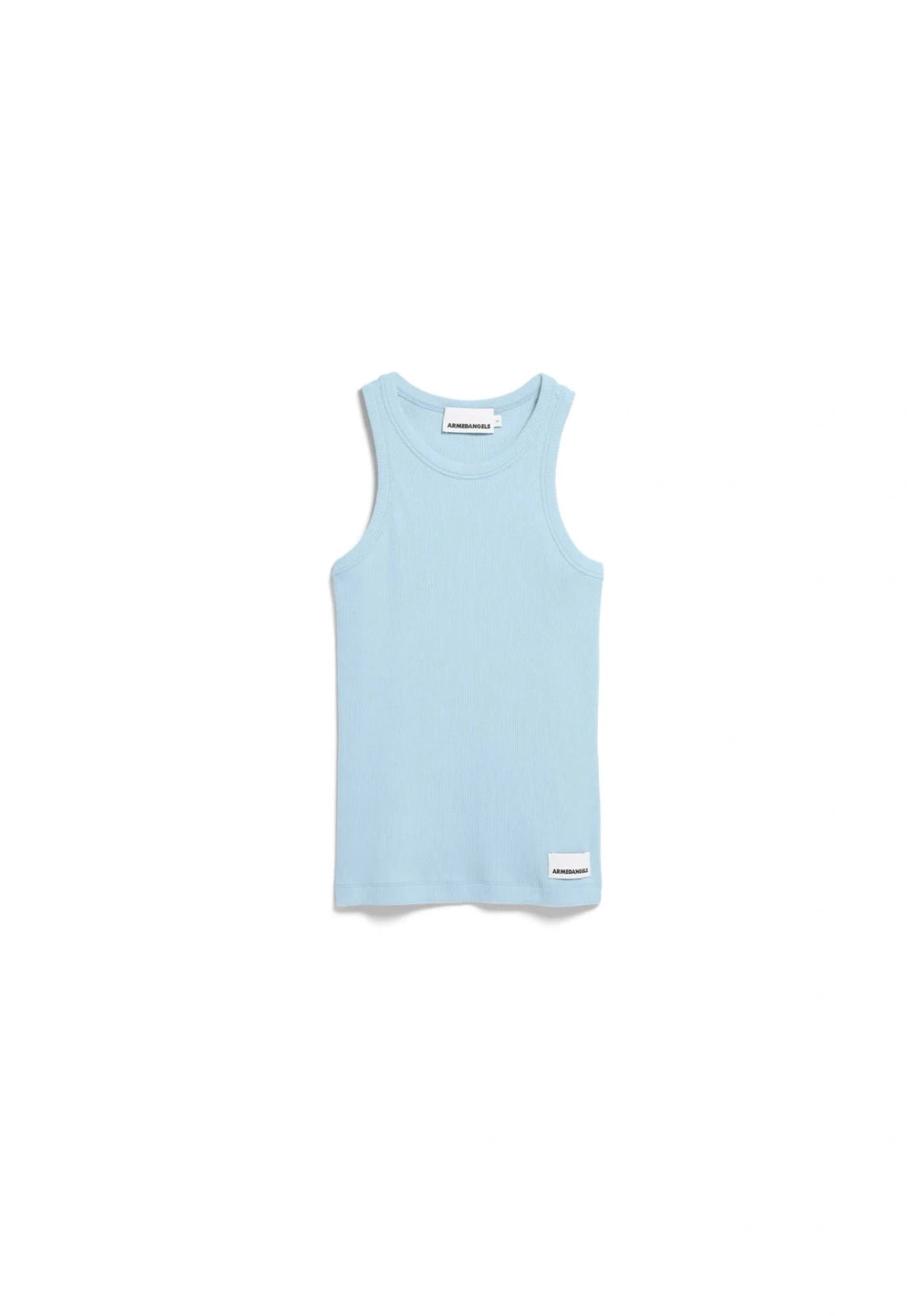 ARMEDANGELS - KANITAA Ripp - Top • blue glow - Top - ROSA ECK