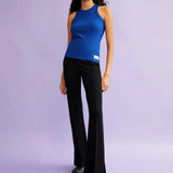 ARMEDANGELS - KANITAA Ripp - Top • dynamo blue - Top - ROSA ECK