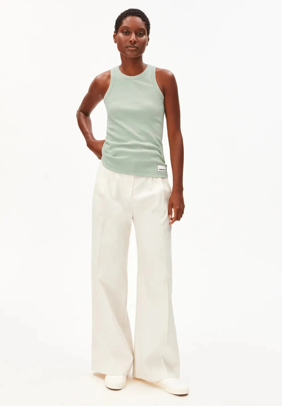 ARMEDANGELS - KANITAA Top • foam - ROSA ECK