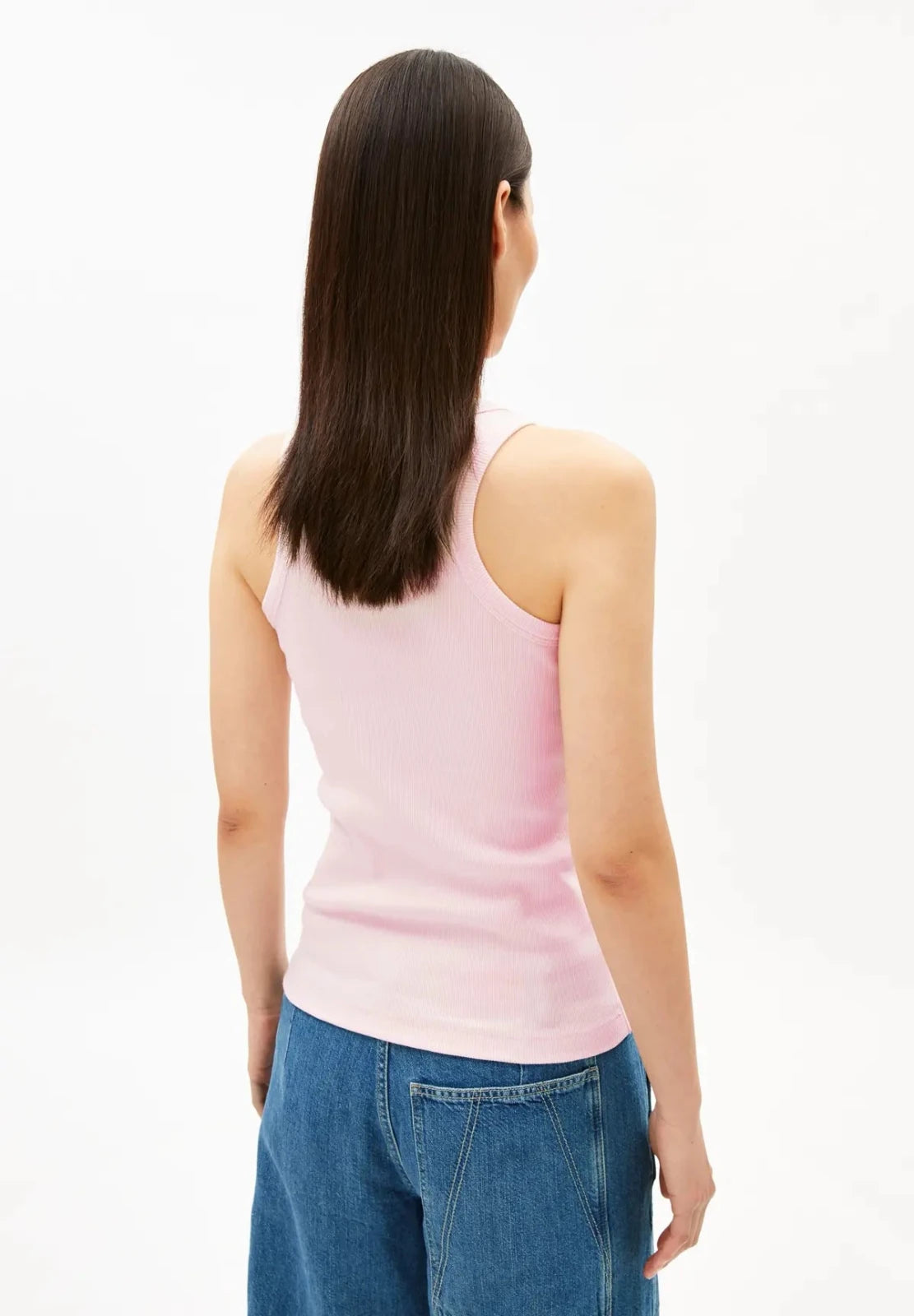 ARMEDANGELS - KANITAA Top • pink mist - ROSA ECK