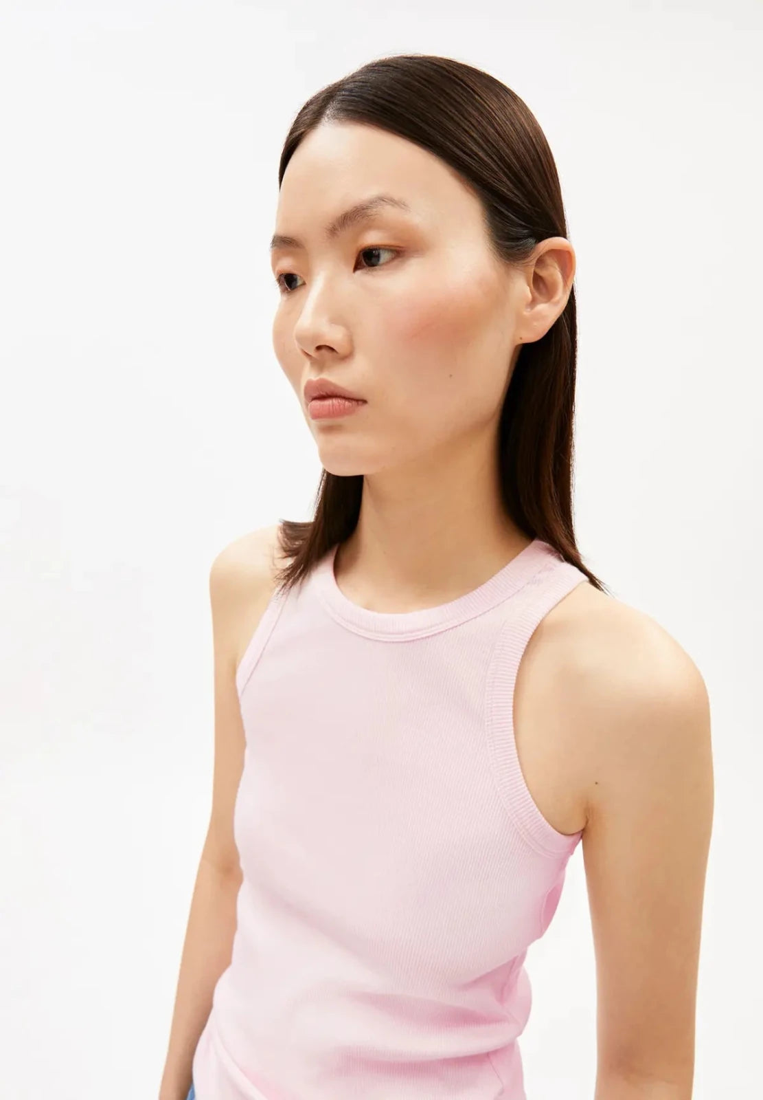 ARMEDANGELS - KANITAA Top • pink mist - ROSA ECK