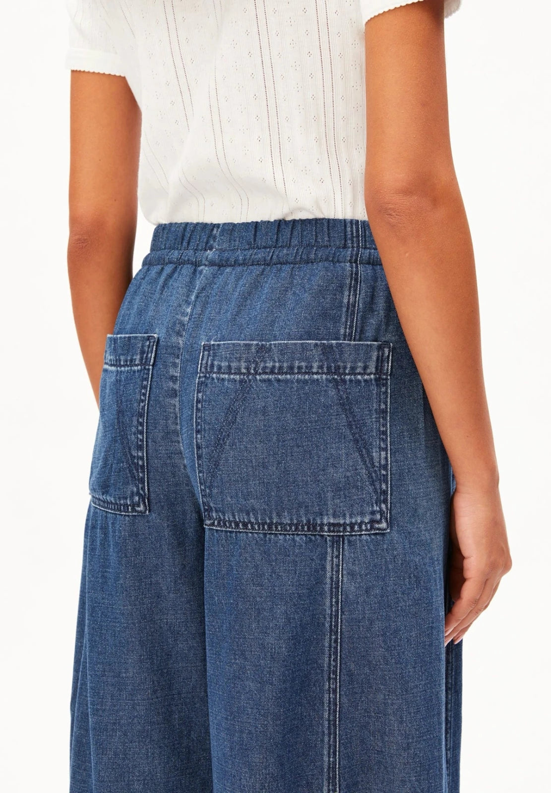 ARMEDANGELS - KELAANI Jeanshose • eau - Hose - ROSA ECK