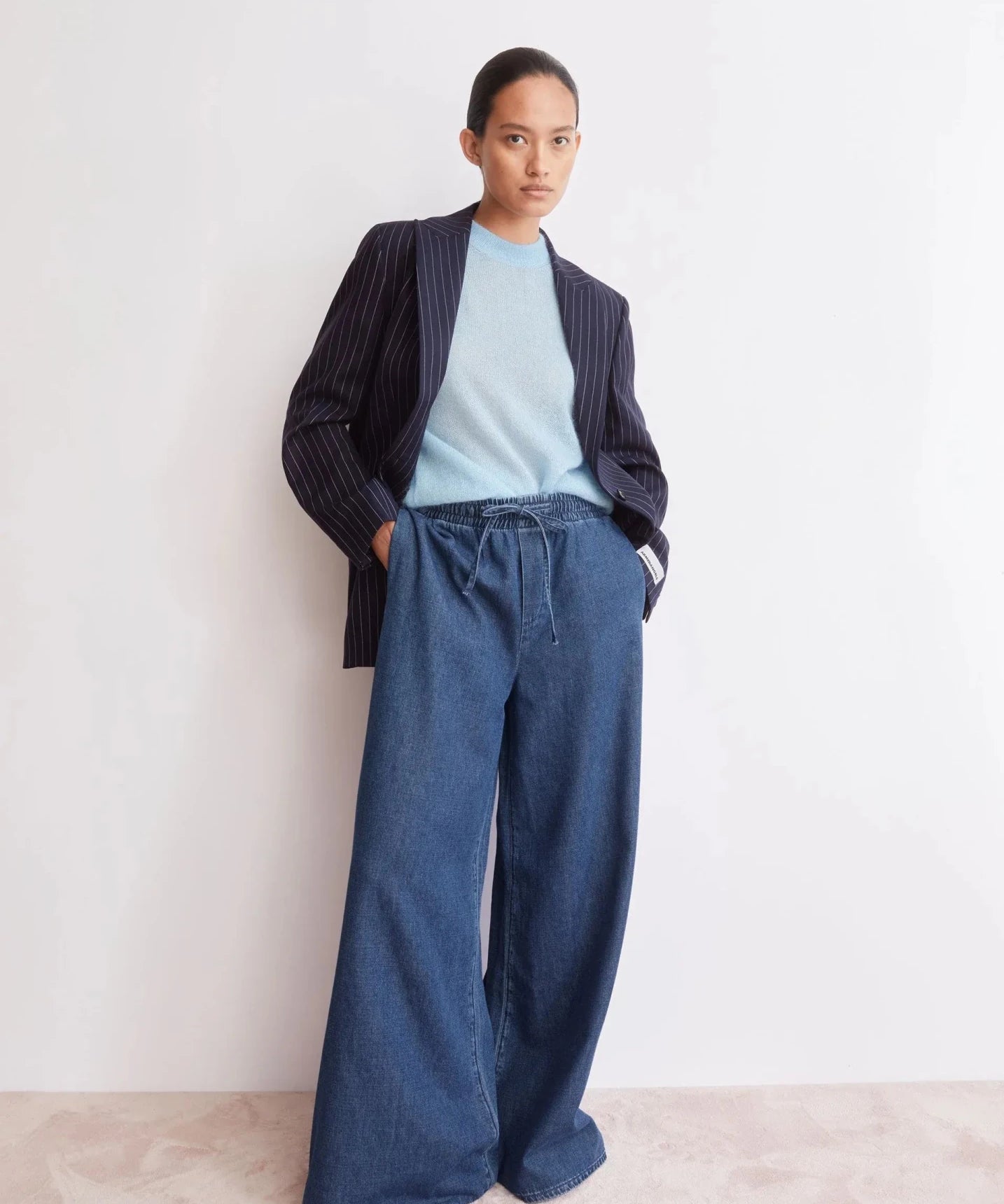 ARMEDANGELS - KELAANI Jeanshose • eau - ROSA ECK