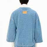 KIMONO Jeansjacke in Hellblau von ARMEDANGELS – Ansicht 2