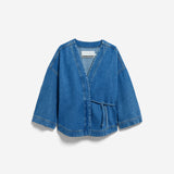 KIMONO Jeansjacke in Hellblau von ARMEDANGELS – Ansicht 7