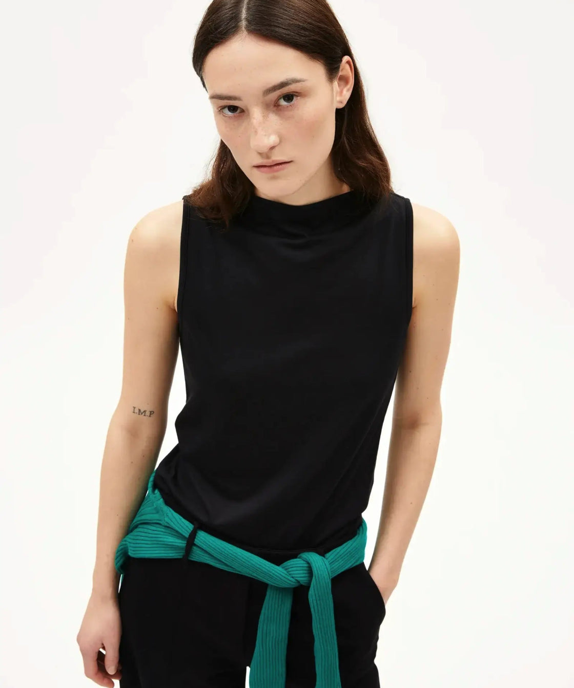 ARMEDANGELS - LAMINIAA Top • black - ROSA ECK Concept Store