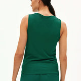 ARMEDANGELS - LAMINIAA Top • emerald green - ROSA ECK Concept Store