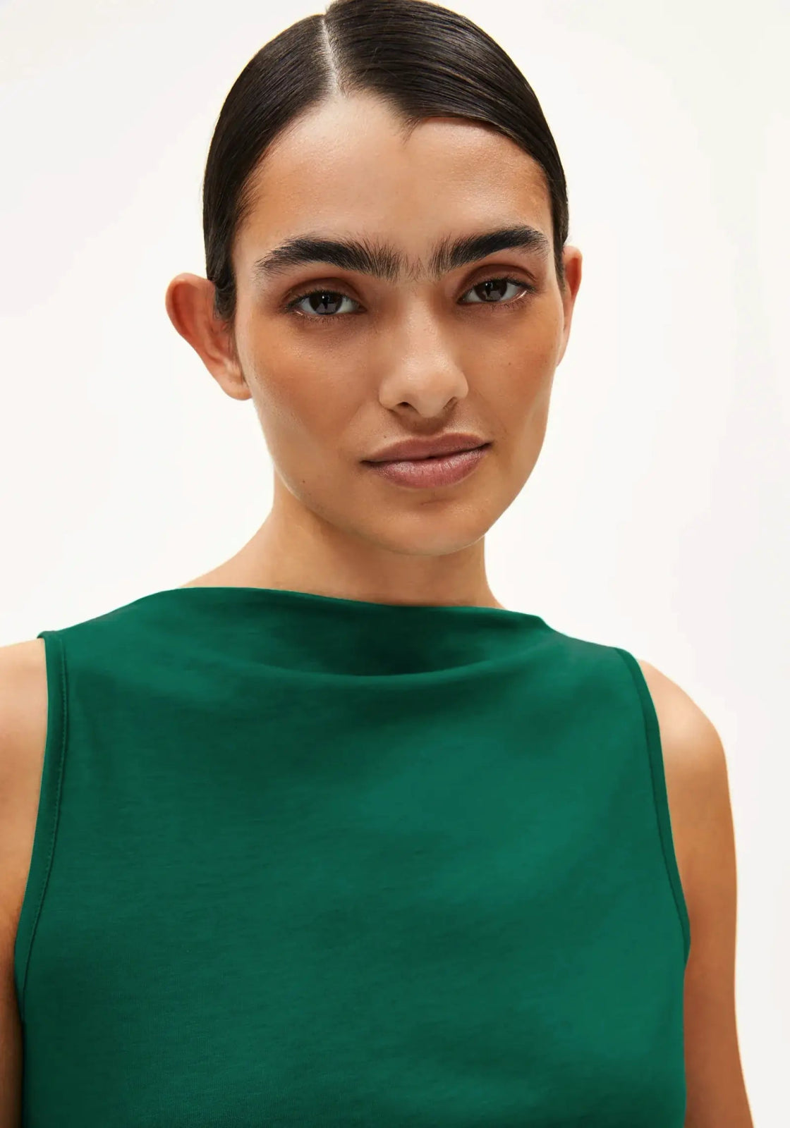 ARMEDANGELS - LAMINIAA Top • emerald green - ROSA ECK Concept Store