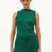 ARMEDANGELS - LAMINIAA Top • emerald green - ROSA ECK Concept Store